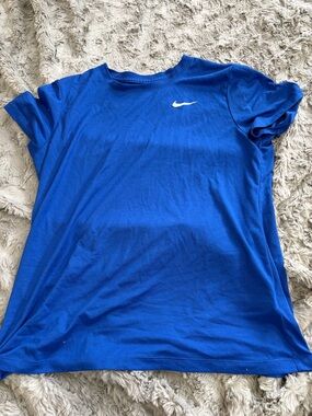 Nike Royal Blue Short Sleeve Women's Athletic Tee